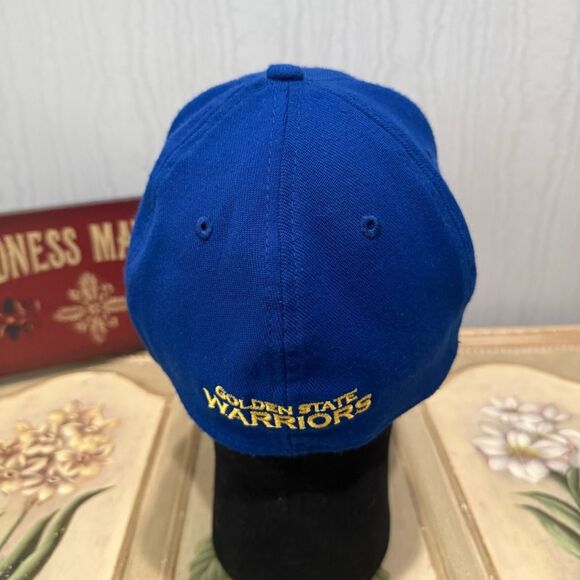New Era Golden State Warriors Fitted Cap Hat Blue Sz M-L - Picture 5 of 13